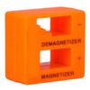 Magnetizer Demagnetizer ABS Portable Tool for Screwdriver Bit Screw Nut Tweezers Orange