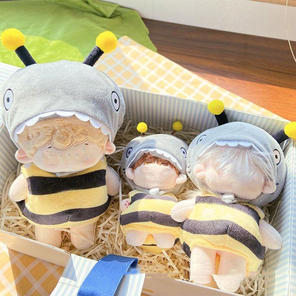 10cm/15cm/20cm/40cm Doll Clothes Doll Accessories Miniature Plush Overall  Cotton Stuffed Dolls