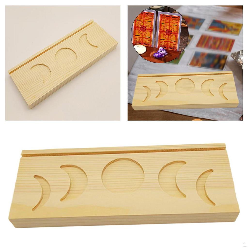 Деревянная декоративная доска-поднос для гадания на Таро, подставка для алтаря для язычников