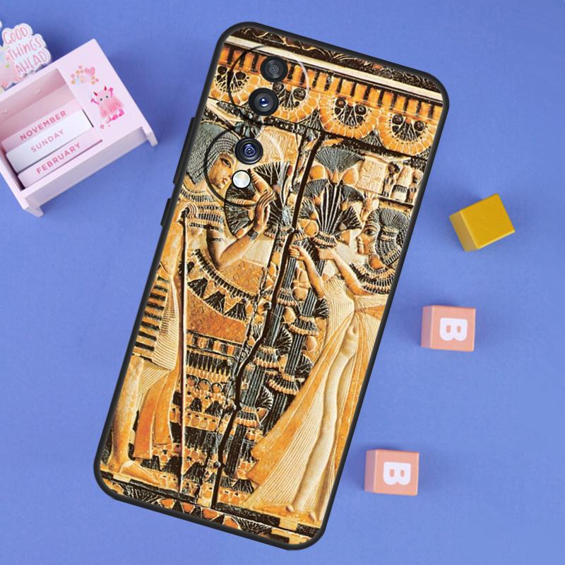 Египет Клинопись Аккадский Фараон Чехол Для Honor 400 Pro 200 70 90 Lite X9a X9b X9c X9d X8b X8c Win RT Magic 8 5 6 7 Pro Обложка