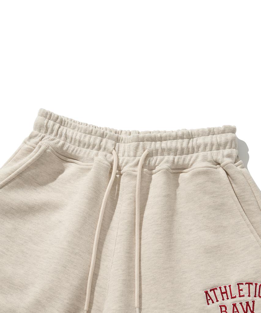 RAW LAB Athletic Raw Sweat Shorts (Oatmeal)