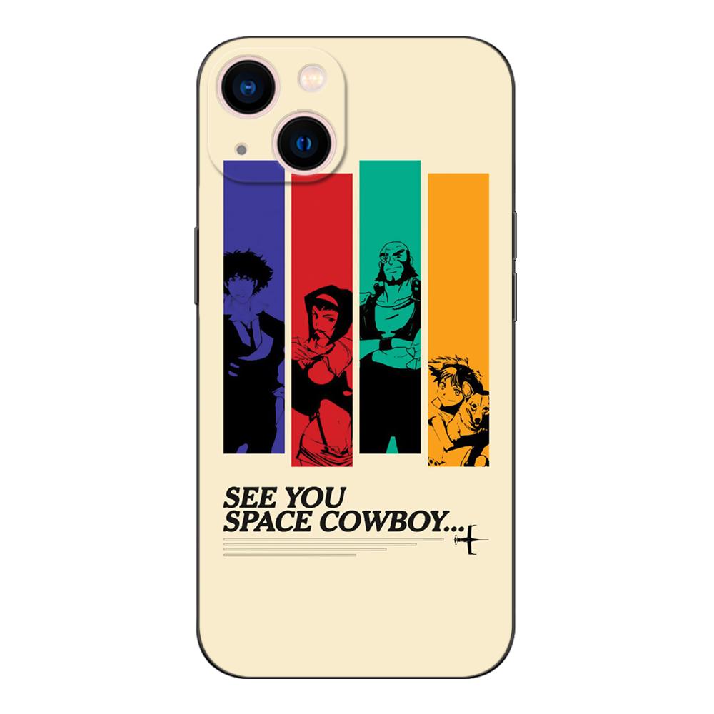 Black Tpu Case For Oneplus 8 Pro 8t 9 9R Nord 2 Ce N10 N100 N200 4G 5G  Space Cowboy Bebop