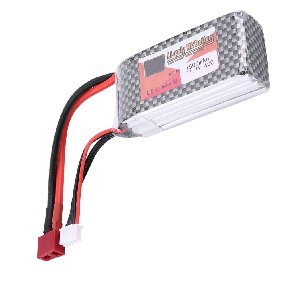 ZOP POWER 3S 11.1V 1500mAh 40C Rechargeable LiPo Battery with T Plug (1500mAh 40C)