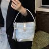 Korean Texture Portable Bucket Bag Is Popular This Year, Diamond Bag Women's New Fashion Niche Single Shoulder Messenger Bag Tide