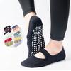 Силиконовые противоскользящие носки с открытой спиной для йоги европейского стандарта 35-42, женские профессиональные носки для пилатеса, домашние танцы, балет, тренажерный зал, фитнес, спортивные носки
