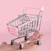 Toys Storage Mini Shopping Cart Home Decoration Desktop Model Creative Children's Toy Trolley
