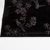 Черный цвет Брокат Эластичный Жаккардовый Бархат Ткань Африканская Нигерийская Ткань для DIY Шитья Платья Ципао Ширина 150см