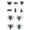 Decorative Fridge Magnets Spiders Fridge Decor Funny Refrigerator Sticker  Haunted House Party