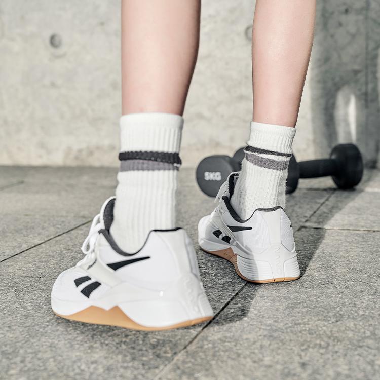 Reebok Кроссовки унисекс Nano X4 White Black Gum Обувь-Белый 100074186