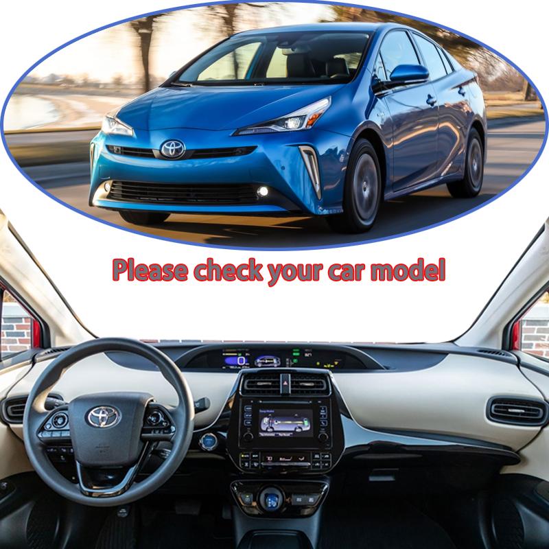 Для Toyota Prius Iv 50 XW50 2016 ~ 2022 2018 коврики для приборной панели пылезащитный солнцезащитный нескользящий солнцезащитный ковер автомобиль