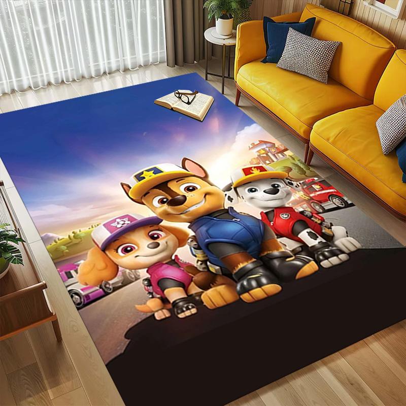 Paw Patrol Adventure Living Room Nonslip Area Rug Soft Carpet For Bedroom Game Playroom Sofa Office Home Decor Doormat Christmas Gift C922489