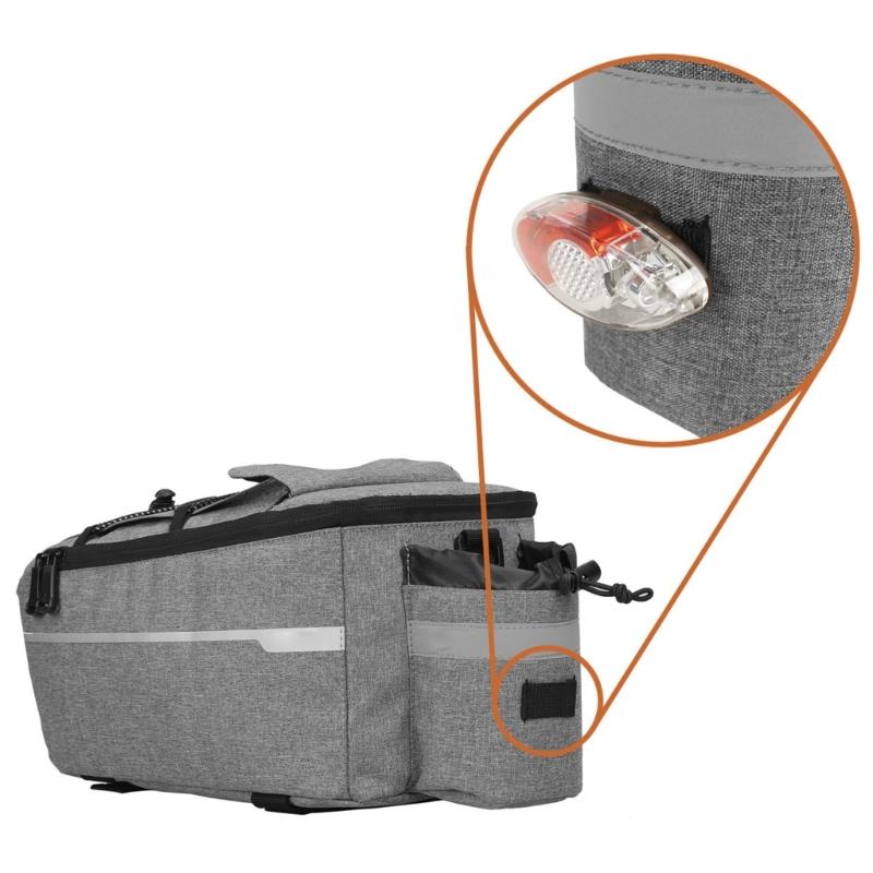 Waterproof Bicycles Rear Bag Bike Pannier Bag Insulated Cycling Trunk Bag