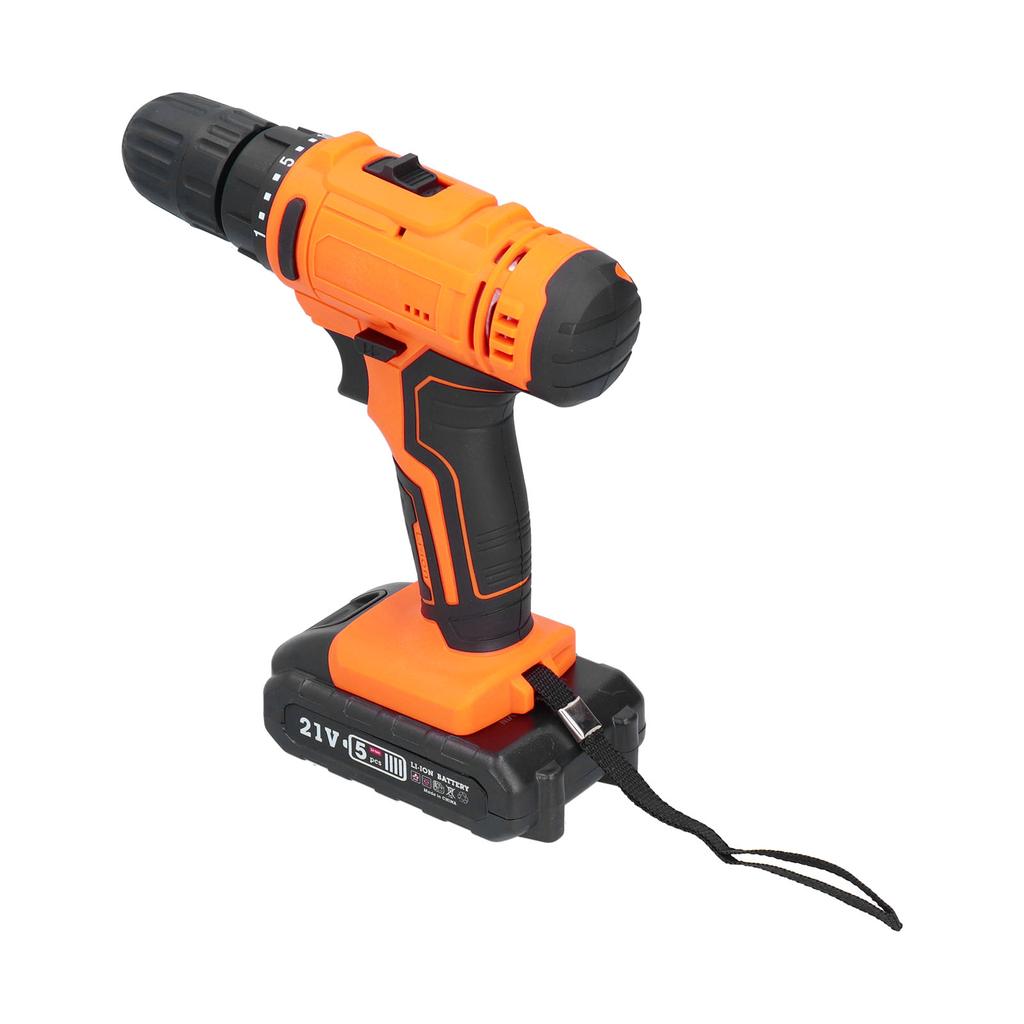 21V Cordless Hand Drill Set Double Speed Electric Screwdriver Multifunction Drill Driver