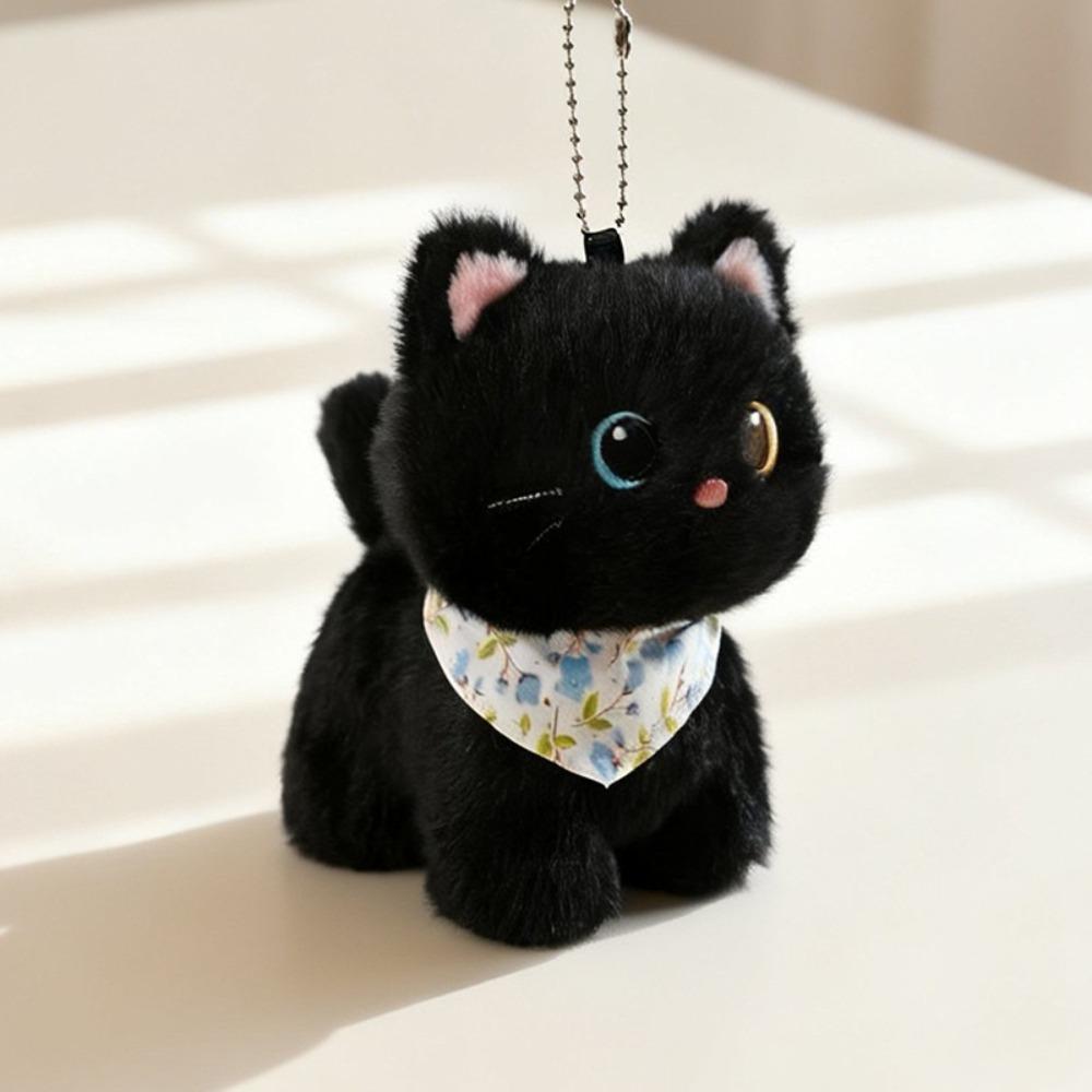 Super Soft Cat Stuffed Plushies Doll 13cm Kitty Plush Keychain Home Decor