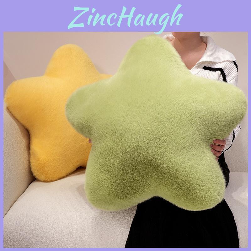 Scandinavian Style Star Cushion With Plush Material For Living Room And Gift