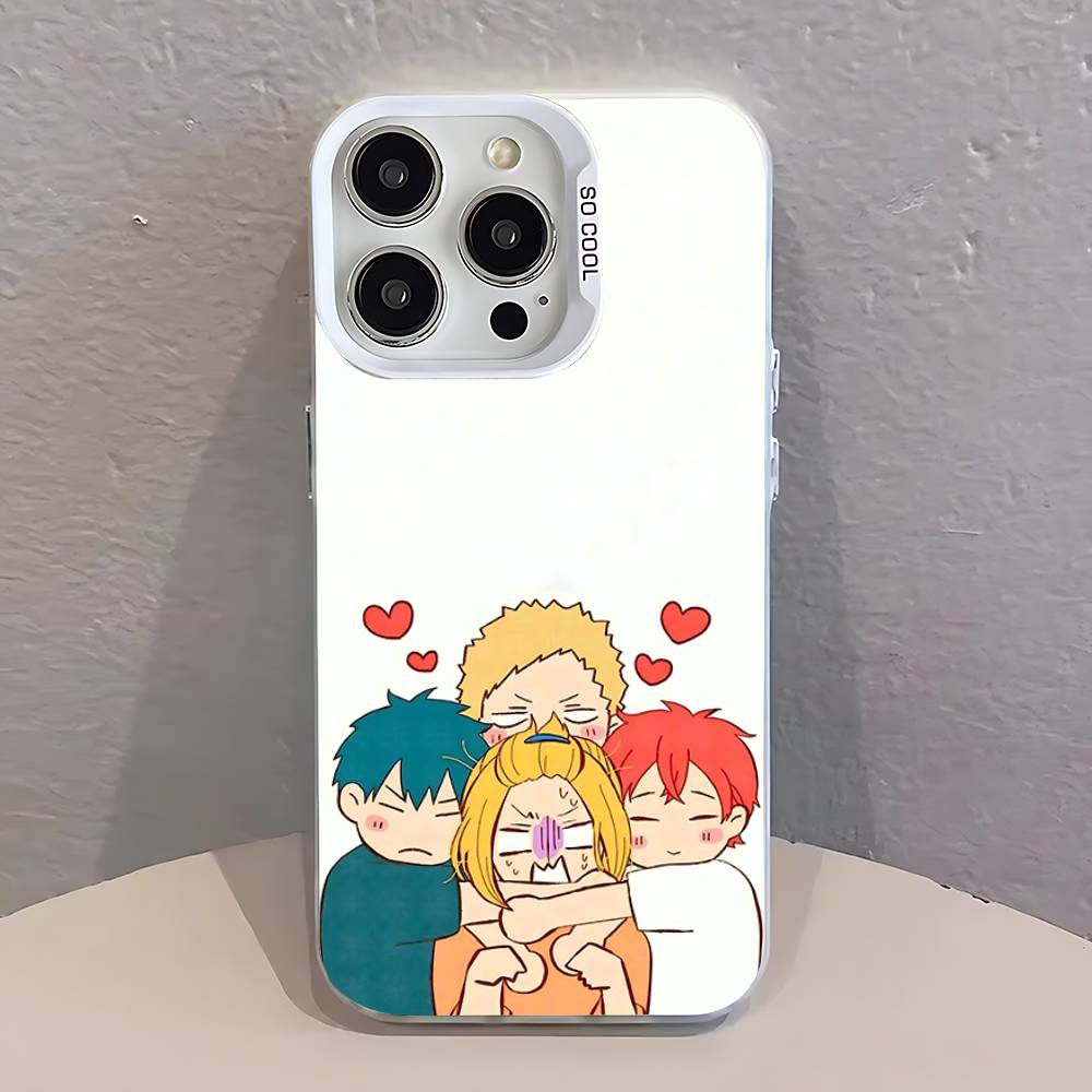 Comics G-Given Yaoi Anime Phone Case For iPhone 17,16,15,14,13,12,11,Pro,Max,Plus,SE,Air,Mini Anti Fall White Bumper