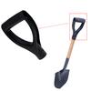 U Type Black Plastic Snow Shovel Replacement D Grip Spade Top Handle Garden