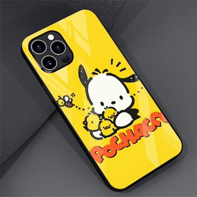 Стеклянный чехол Pachacco для Apple iPhone 14 13 Pro 11 12 7 8 Plus SE 2022 XR X XS Max 6 6S Закаленная крышка для телефона Мультяшные Capas Cas
