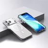 Роскошный прозрачный противоударный магнитный чехол Magsafe для iPhone 17 Air 17Pro 17 Pro Max, беспроводная зарядка, противоударная жесткая задняя крышка