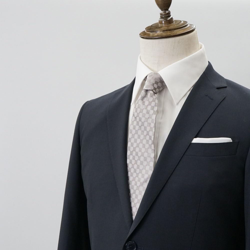 PEANUTS Necktie Peanuts Woodstock Necktie DW1113 Gray Necktie Snoopy Woodstock Character Present [Peanuts]