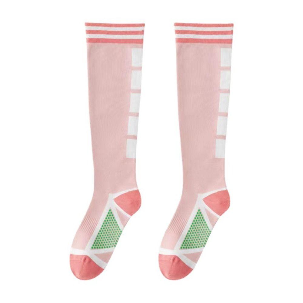 Дышащие компрессионные носки до колена Йога-носки Винтажные носки Спортивные носки Велоспорт