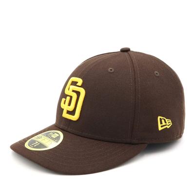 Кепка New Era Low Profile 59FIFTY Размер 7 Логотип команды MLB SD/Игровая кепка, 1/2,
