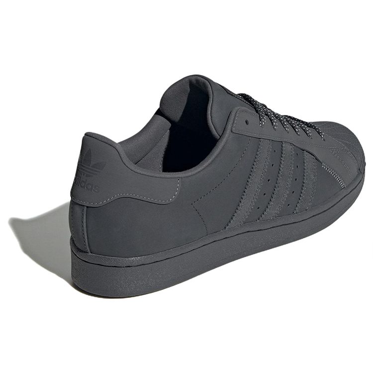Adidas Originals Superstar Classic Minimalist Durable Low-Top Sneakers Unisex Sneakers Gray IF3922
