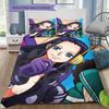 Nico Robin Pattern Bedding Quilt Set Quilt Cover Pillowcase Home Birthday Gift(1 * duvet cover + 2 * pillowcase, without core)