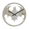 Дизайн Бэтмена 12-дюймовые Ручной работы Стильные Элегантные Аналоговые Деревянные Настенные Часы для Гостиной Холла Спальни Офиса Подарок Белое Буковое Дерево