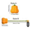Sounding Halloween Pumpkin Dog Toy Bite Resistant Puppy Sound Toys  for Self Happy