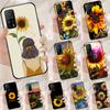 Красивая желтая подсолнух Чехол для Xiaomi 11T 12T 13T 14T Pro 13 14 15 Ultra POCO X7 Pro X3 X5 X6 F5 F6 M6 Pro Чехол