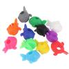 6Pcs Silicone Glass Charms Wine Charms Cute Fish Wine Glass Markers