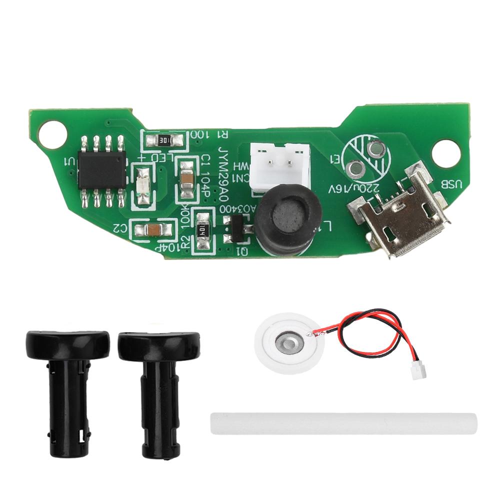 DC5V Mini Humidifier Kits Mist Maker and Driver Circuit Board Fogger Atomization Film Atomizer Sheet Mini Oscillating Micro USB