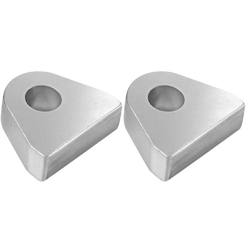 Welded Shackle Mount for Vehicle Trailer Systems and Bumper Reinforcement Heavy Duty Alloy Steel Consistent Dimensional Match