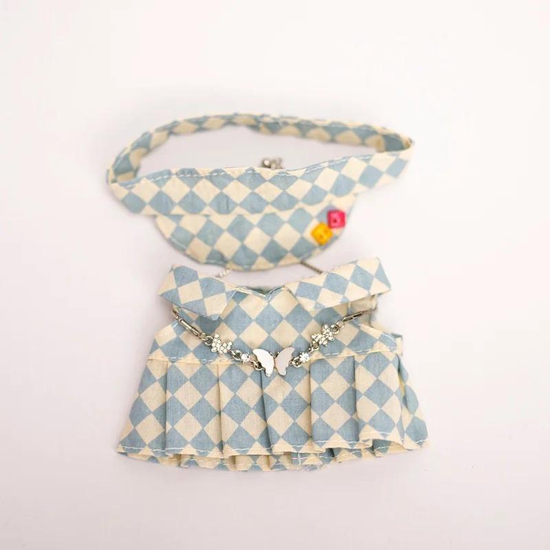 17 см Кукольная одежда шахматная доска теннисный комплект одежды детская подвесная одежда подтяжки брюки замена одежды трендовый подарок