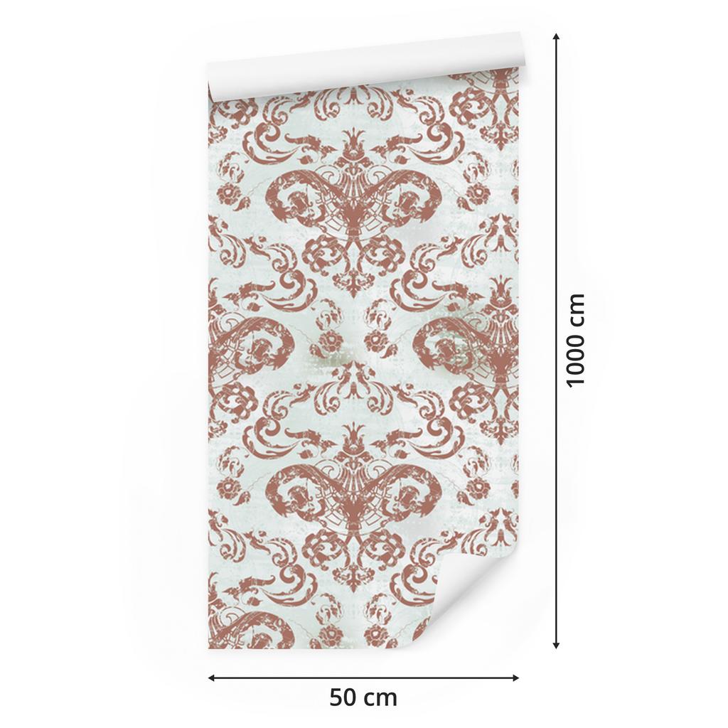 Wallpaper Beautiful ornaments for the living room and bedroom 50x1000