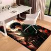 1pc Attack on Titan3 Print Area Rug - Soft, Washable Non-Slip Indoor Mat for Office Chairs, Living Room, Home Office Decorative Rug