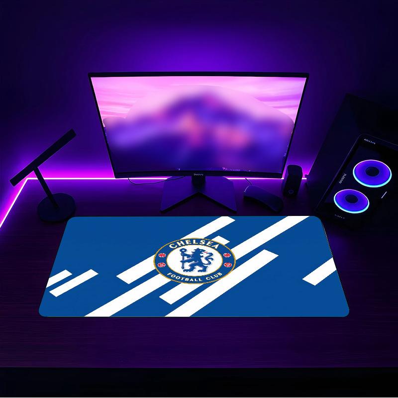 Chelsea F (28) Mouse pad with a non slip rubber base suitable for home offices and an ideal gift for gamers