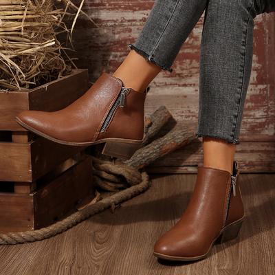 Женские замшевые ботильоны на молнии, осенние женские туфли с острым носком, плетеные женские ботинки в стиле пэчворк, простые ботинки челси на квадратном каблуке