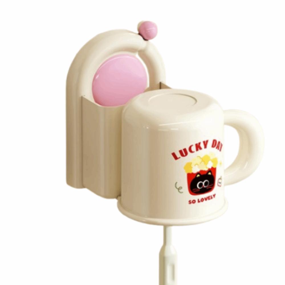 Настенный держатель для зубных щеток без сверления Водонепроницаемая стойка для хранения зубных щеток Органайзер для ванной комнаты