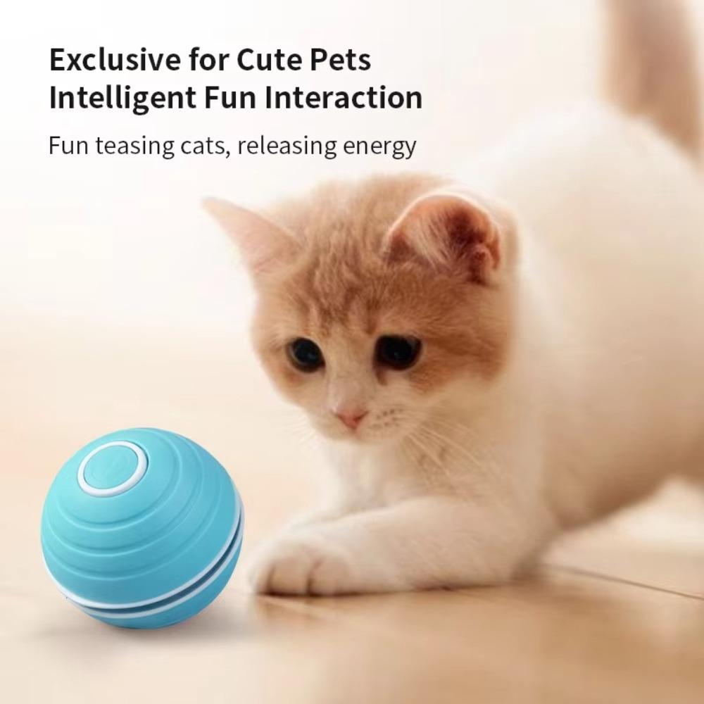 Automatic Interactive Cat Toys Ball Laser Teaser Light Smart Dog Toy  for Pet Supplies