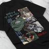 Принтованная футболка Леви Аккермана Shingeki No Kyojin Аниме Футболка Женский Y2k Топ Харадзюку Готическая Графическая Футболка Аниме Фигурка