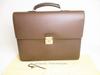 Подлинный портфель Taiga Brown Leather Business Bag Robusto 2 #9104 Восстановленный