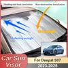 Для Deepal S07 Аксессуары S7 C673 2024 2025 Автомобильные Чехлы на Окна Алюминиевая Фольга Солнцезащитные Козырьки УФ Защита Заслонка Авто Аксессуары