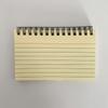 Portable Notebook Horizontal Line Coil Note Book Simple Pocket Index Card  Students