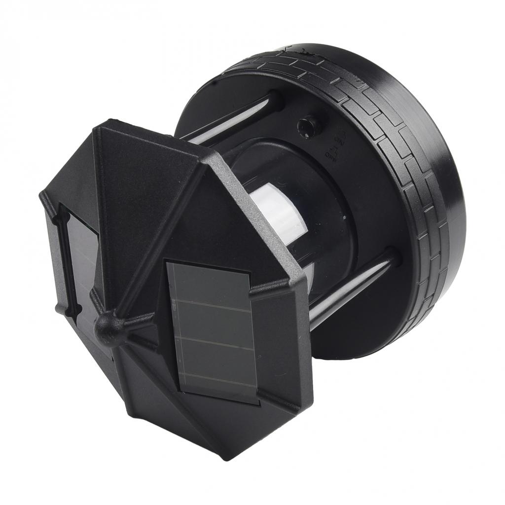 Светодиодный солнечный маяк 360 градусов декоративный светильник для газона