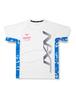 Mizuno Training Short Size 32JA1212 N-XT T-Shirt, Sleeve, Moisture-Wicking, Quick-Drying, White, XS,