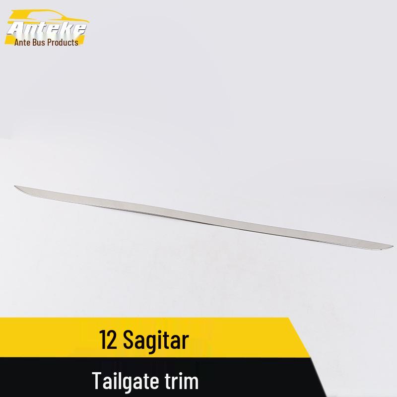 12 Lavida Tailgate Trim Bumper Trunk Anti-Scratch Decorative Strip