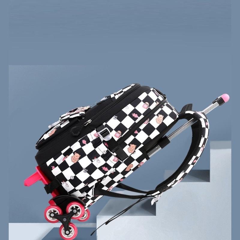 Школьная сумка, студенческий рюкзак на роликах, 6 колес (31*16*46СМ)ZRY5156