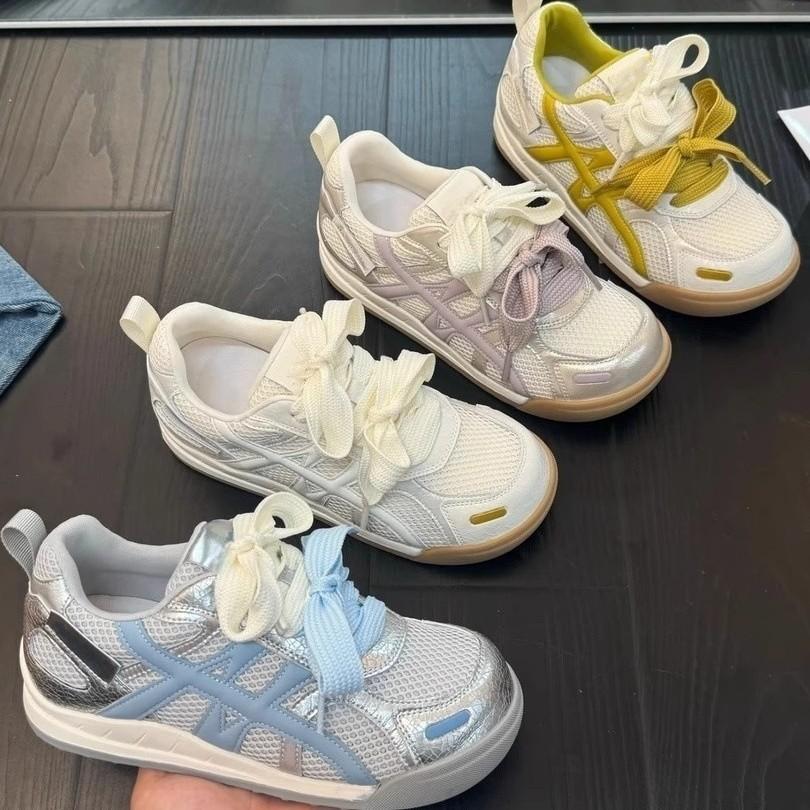 Популярные немецкие кроссовки на толстой подошве весна-лето 2025 новая модель с увеличением роста, ретро, повседневные, универсальные, с мягкой подошвой, легкие и удобные, как у Форреста Гампа